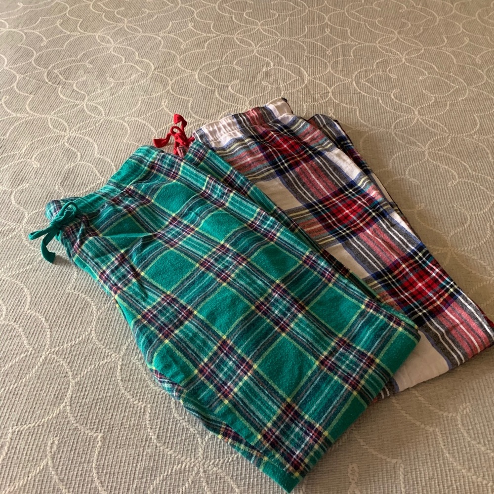 Women’s flannel pajama bottoms. Bundle of 2